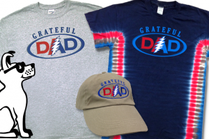 Grateful Dad Shirts and Hat