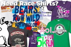 5K 10K Race Shirts Marathon