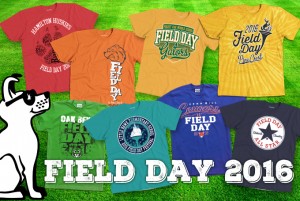 Field Day Shirts, T shirts, spirit wear
